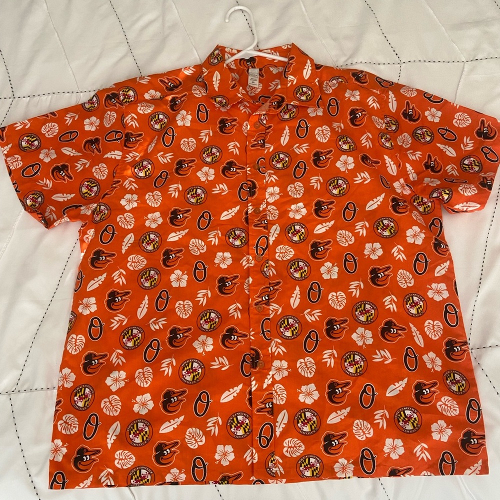 Baltimore Orioles Hawaiian shirt size XL